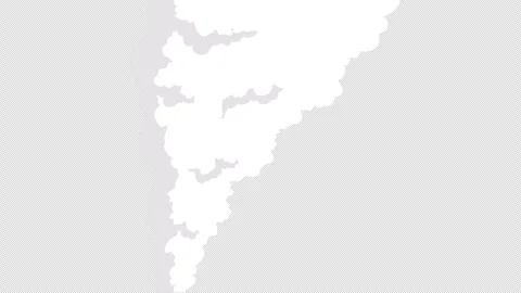 Smoke, Smoke Elements motion graphics, fog steam effects Transparent background. Stock-Footage 321254563
