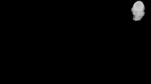 Smoke sphere perspective to center #21 Stock Footage 106943259