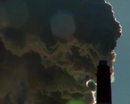 Smoke Stack closeup 1 (PAL) 스톡 동영상 311309