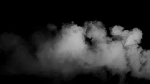 Smoke Stack Crawling To The Side And Swirling Stock Footage 197219006