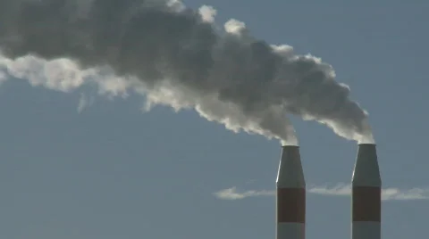 Smoke stack Stock Footage 378578