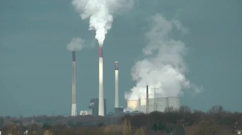 Smoke stack Stock Footage 943621
