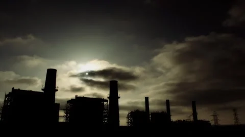 Smoke Stack 動画素材 5186628