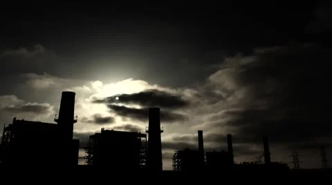 Smoke Stack 動画素材 5204438