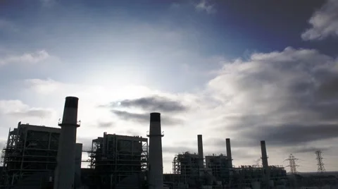 Smoke Stack 動画素材 5222104