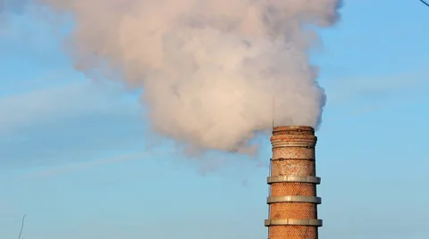 Smoke Stack Stock Footage 47197523