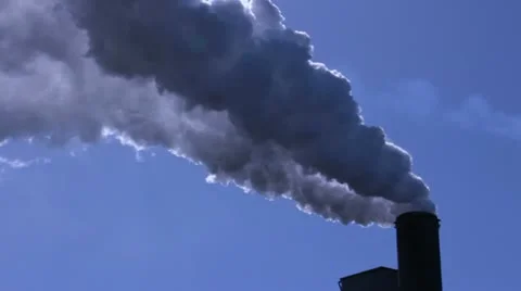 Smoke Stack Global Warming Stock Footage 21926338