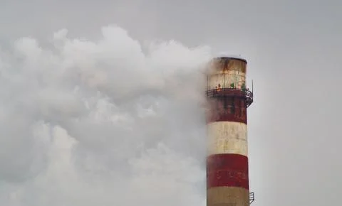 Smoke Stack 스톡 사진