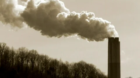 Smoke Stack Pollution Vidéo 363847
