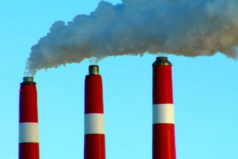Smoke Stacks 4 (NTSC) Video stock 311407