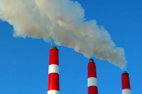 Smoke Stacks 7 (NTSC) Stock Footage 311388