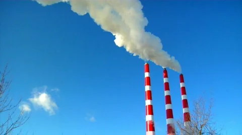 Smoke Stacks 8 (720) Video stock 311041