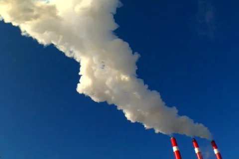 Smoke Stacks 9 (NTSC) Stock Footage 311381