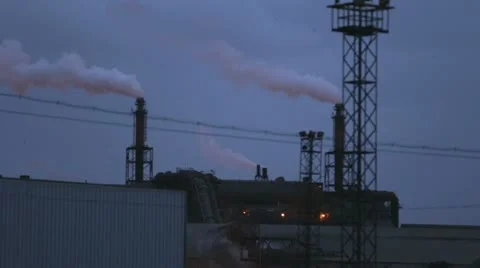 Smoke Stacks 動画素材 21272537