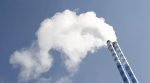 Smoke stacks Video stock 25944520