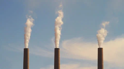 Smoke Stacks Vídeos de archivo 26725529