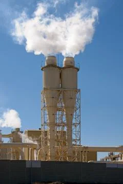 Smoke stacks Stock Photos
