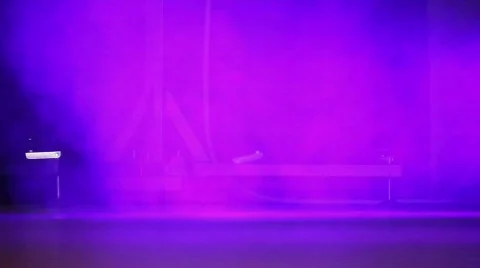 Smoke on stage Stock Footage 626792