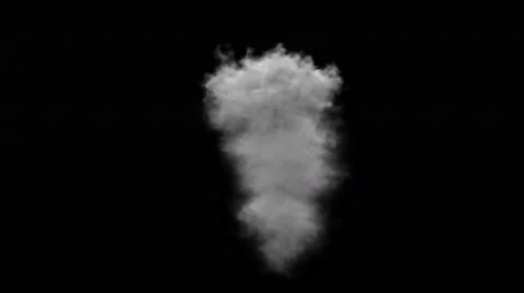 Smoke, steam on a black background. Stock-Footage 65139209