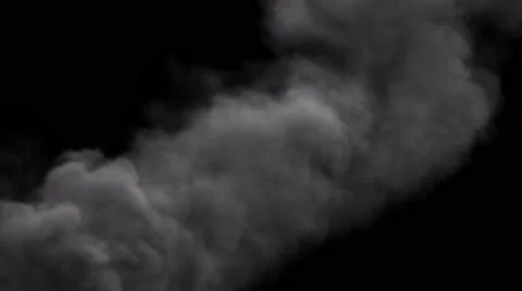 Smoke, steam on a black background. 動画素材 65413676
