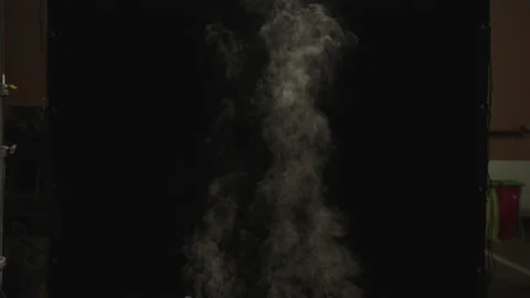 Smoke Steam on black for Visual Effects Stock Footage 203788822