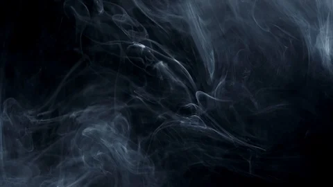 Smoke, steam explosion abstract black and white Stock Footage 126943793
