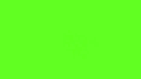 Smoke, steam explosion or puff animation. Green screen, chromakey Stock Footage 287254799