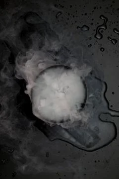 Smoke on table 5 Stock Photos