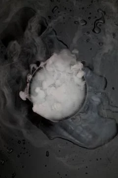 Smoke on table 6 Stock Photos