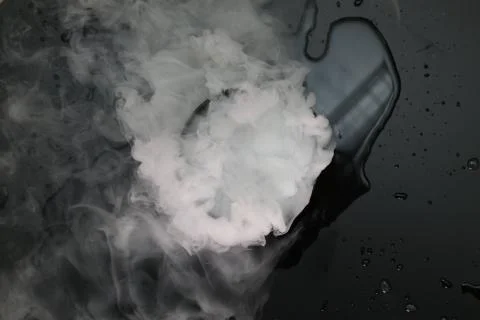 Smoke on table 8 Stock Photos