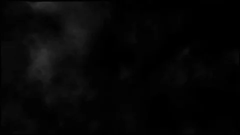 Smoke template on a black background. fast wind movement Stock Footage 121798974