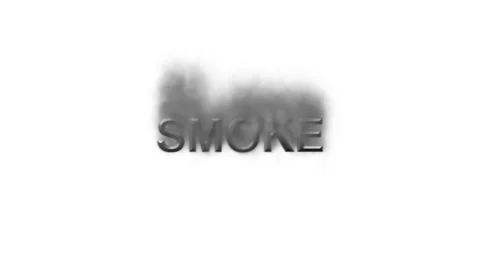 Smoke Text Reveal 2 Stock After Effects