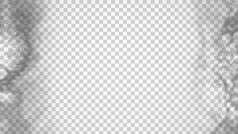 Smoke texture background, gray and white cloudy design Stock Illustration