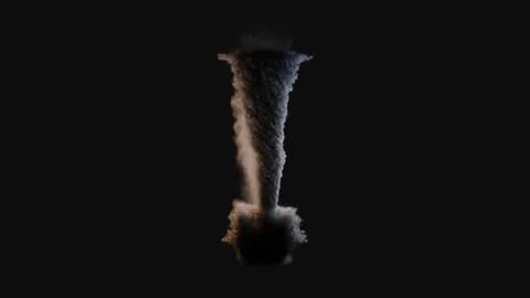Smoke Tornado - Blender Project 3D Model