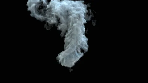 Smoke Trail 004 Stock Footage 136187261