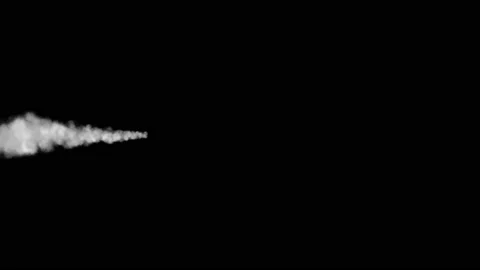 Smoke Trail Fx Intro For Logo reveal Background Stock Footage 134716686