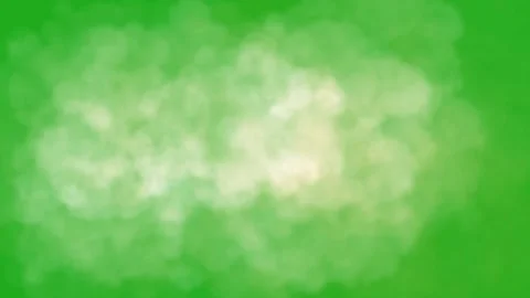 Smoke transition, green screen background Stock Footage 295939414
