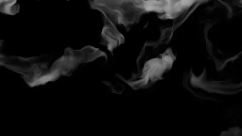 Smoke transition from top to bottom. Design element for motion graphics. Smooth Stock Footage 324642224