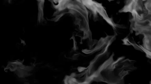 Smoke transitions from left to right. Design element for motion graphics. Smooth Stock Footage 324642226
