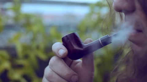 Smoke tube Stock Footage 45370367