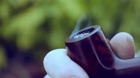 Smoke tube Stock Footage 45370507