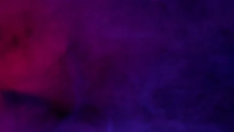 Smoke from Ultrasonic Aroma Diffuser and colorful light on black background. Stock Footage 225057971