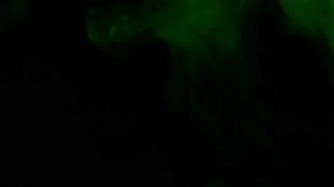 Smoke from Ultrasonic Aroma Diffuser and colorful light on black background. Stock Footage 238748919