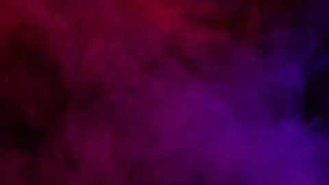 Smoke from Ultrasonic Aroma Diffuser and colorful light on black background. Stock Footage 238749083