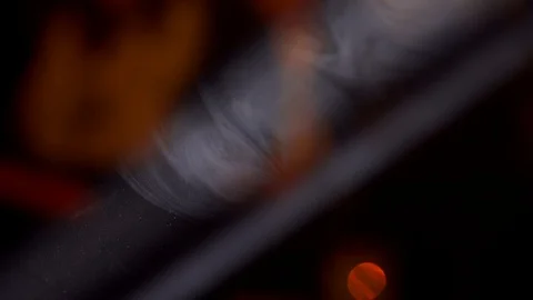 Smoke under the beam 스톡 동영상 126397860