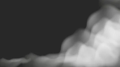 Smoke Vapor cloud overlay effect Realistic vector. Stock Illustration