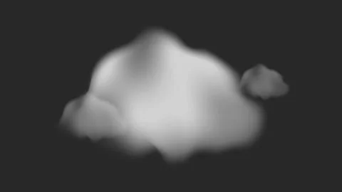 Smoke Vapor cloud overlay effect Realistic vector. Stock Illustration