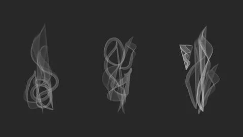 Smoke Vapor cloud overlay effect Realistic vector. Illustrazione stock