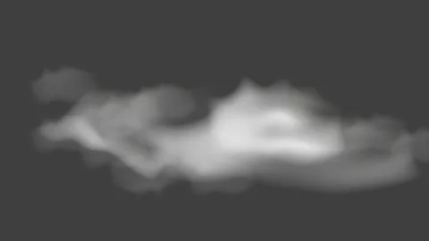 Smoke Vapor cloud overlay effect Realistic vector. Stock Illustration