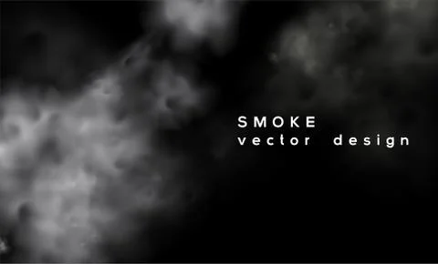 Smoke vector background. Abstract design illustration eps 10 Stock Illustration